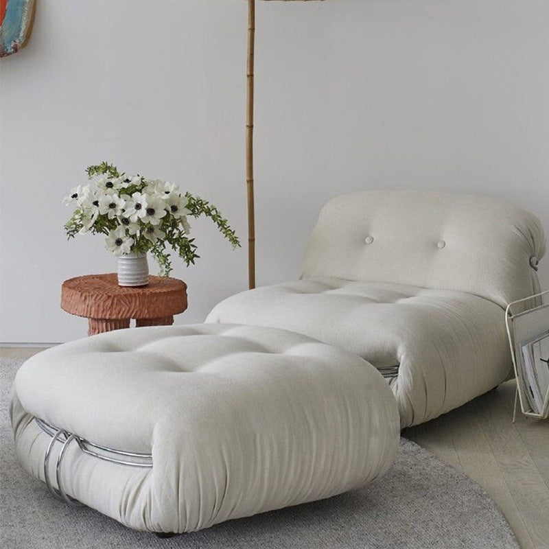 Divano standard di divano a bracciale senza armi contemporaneo per soggiorno