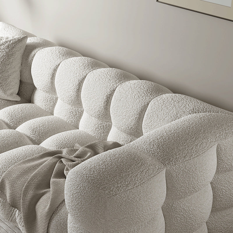 Divano a braccio di smoking contemporaneo di divano standard serrato per soggiorno