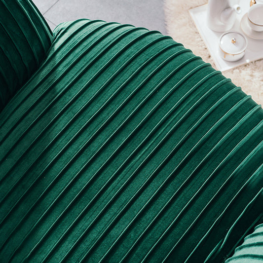 Zeitgenössische fleckresistente Standardsofa loser Rückensofa mit abgenöschtem Arm