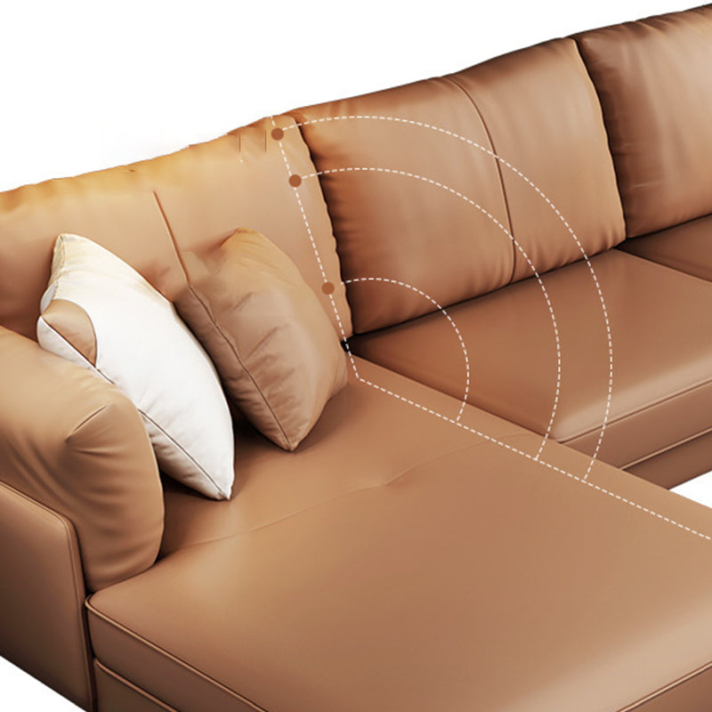 MODERNE 33.46 "H BRORN FAURUME PLICRIEUX COLON TOP SOFA ET CHAISE