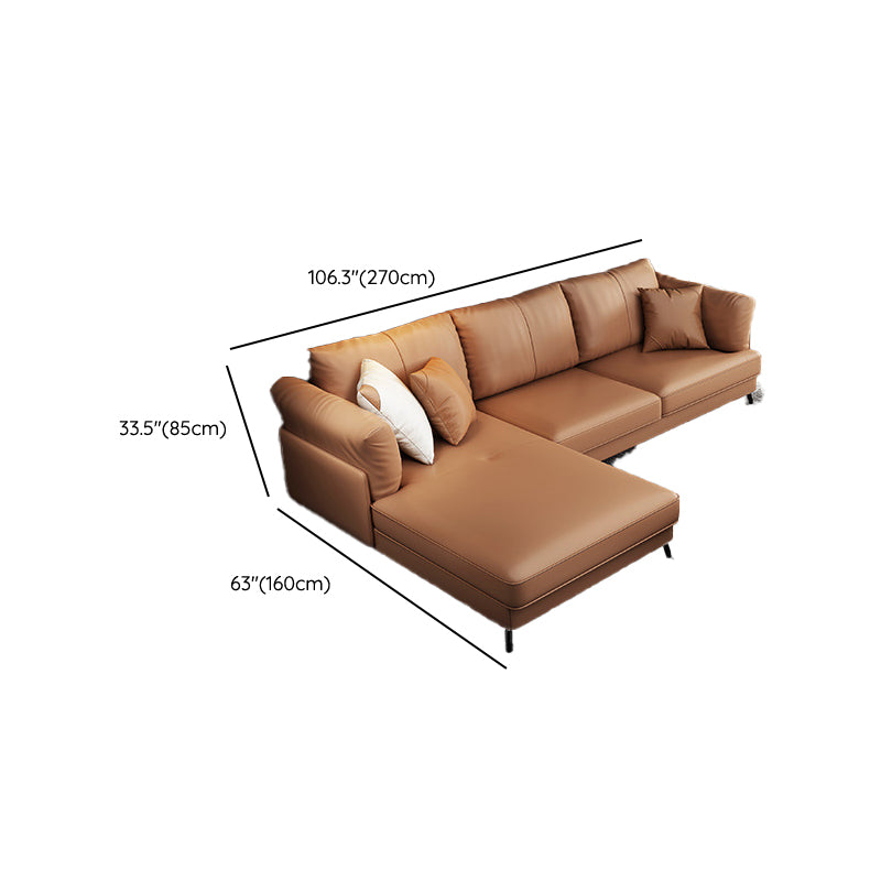 MODERNE 33.46 "H BRORN FAURUME PLICRIEUX COLON TOP SOFA ET CHAISE