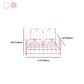 84.65 inch Wide Contemporary Bed Frame Metal Solid Color Bed with Headboard