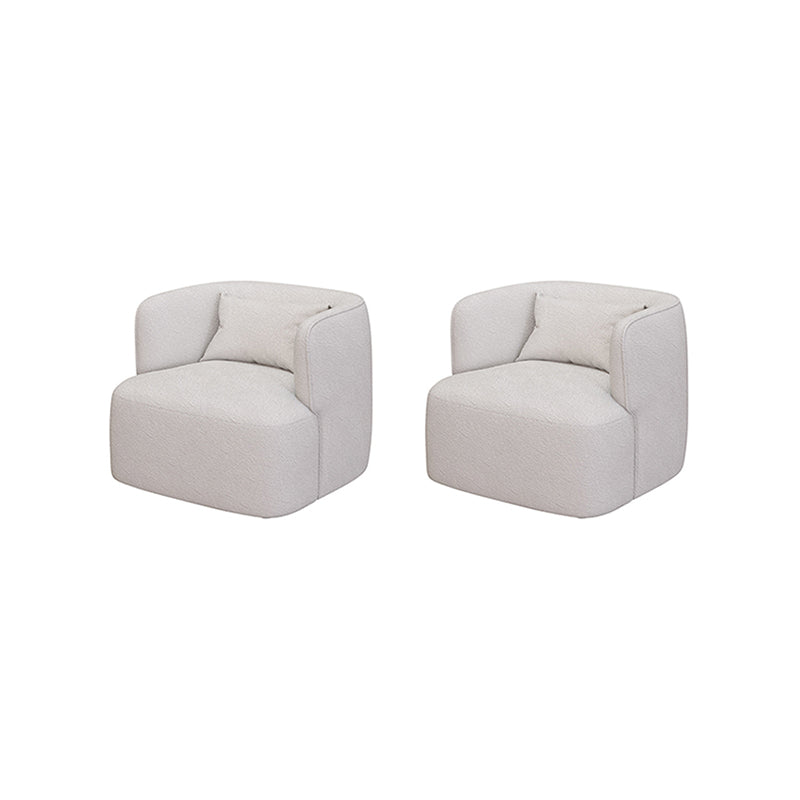 Chaise de 33,46 "Barreau de large Armes encastrées incluses pour le salon