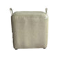Modern PU Leather Poof Plain Rectangle Water Resistant Ottoman Chair 16"L x 12"W x 16"H Grey 1 Piece Clearhalo 'furn' 'furn_ottomans_poufs' 'Furniture' 'Living Room Furniture' 'Ottomans & Poufs' 'ottomans_poufs' 6120359