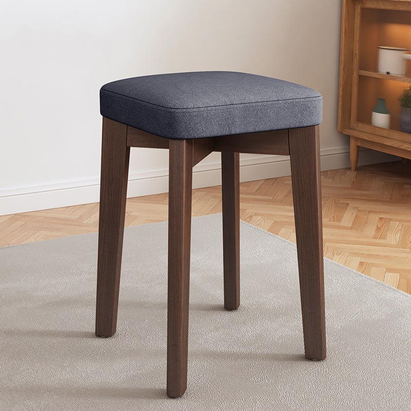 Modern Leather Ottoman Water Resistant Standard Square Chair Ottoman Dark Gray 1 Piece Brown Clearhalo 'furn' 'furn_ottomans_poufs' 'Furniture' 'Living Room Furniture' 'Ottomans & Poufs' 'ottomans_poufs' 6120587