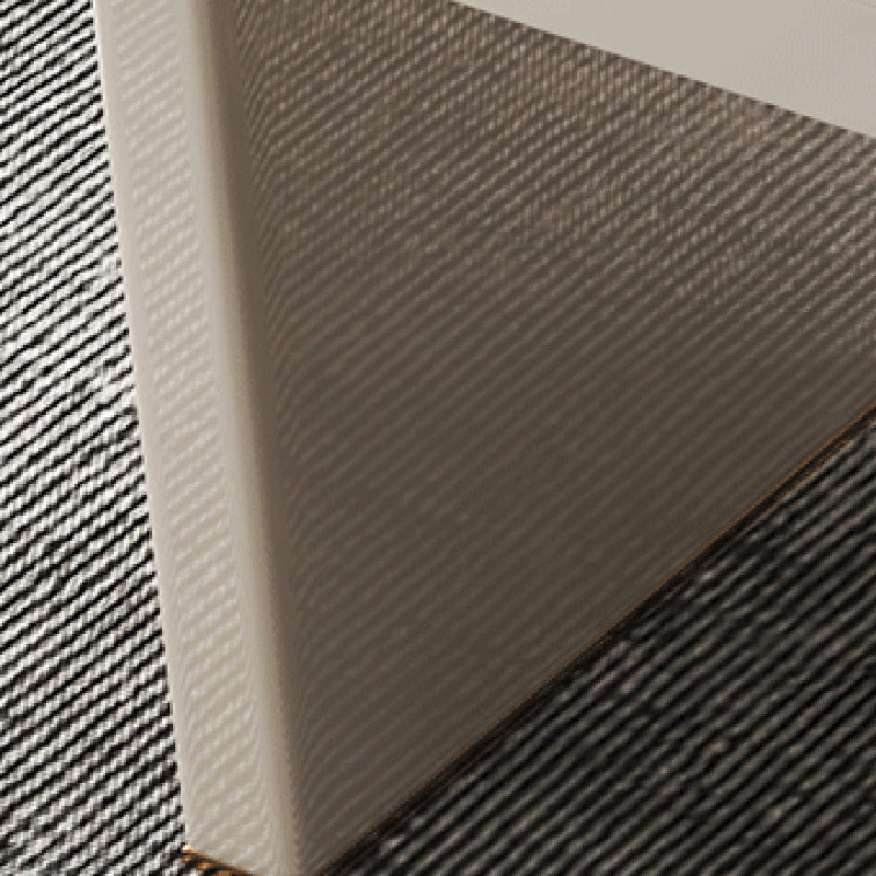 Beige rechteckige Schreibtisch Glam Kabelverwaltungsbüro mit Schubladen