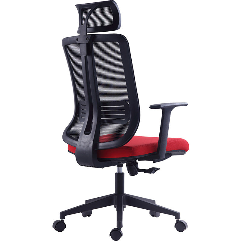 Contemporary Chair Adjustable Arms Adjustable Seat Height Swive Office Chair Headrest 1 Piece Clearhalo 'furn' 'furn_office_chair' 'Furniture' 'Office Chairs' 'Office Furniture' 'office_chair' 6121031