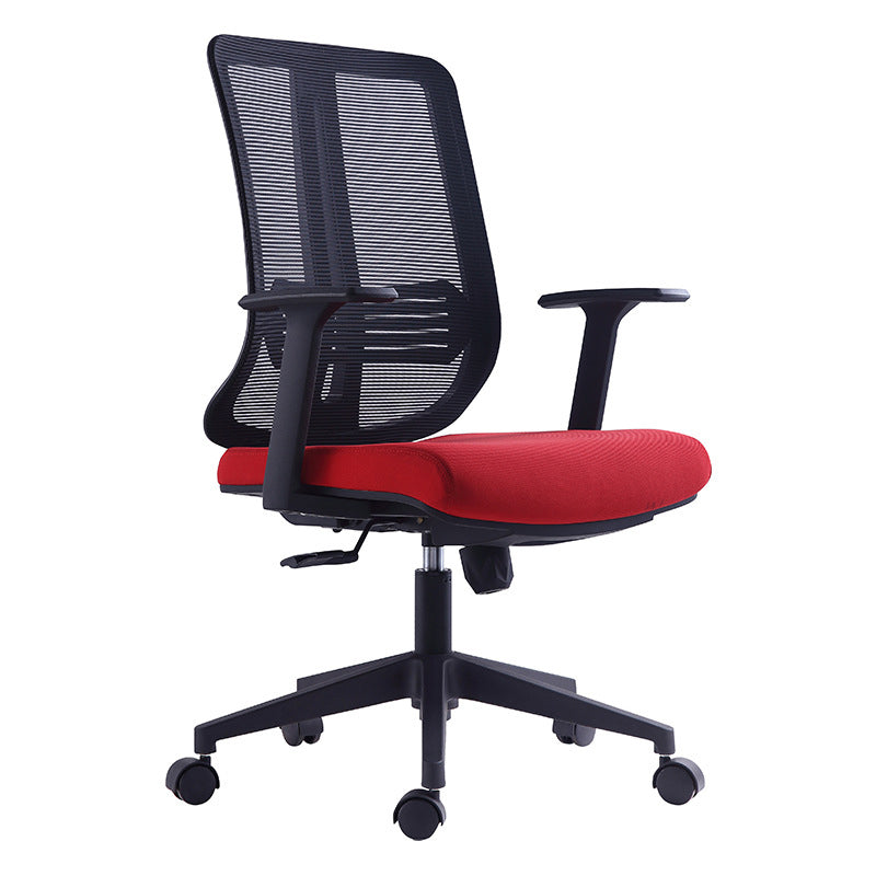 Contemporary Chair Adjustable Arms Adjustable Seat Height Swive Office Chair Without Headrest 1 Piece Clearhalo 'furn' 'furn_office_chair' 'Furniture' 'Office Chairs' 'Office Furniture' 'office_chair' 6121034