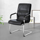 Modern & Contemporary Mid-Back Chair Conference Office Chair Gloss Black 1 Piece Clearhalo 'furn' 'furn_office_chair' 'Furniture' 'Office Chairs' 'Office Furniture' 'office_chair' 6121110