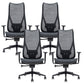 Contemporary Arm Chair Adjustable Arms Adjustable Seat Height Swive Office Chair
