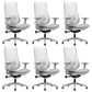 Contemporary Arm Chair Adjustable Arms Adjustable Seat Height Swive Office Chair