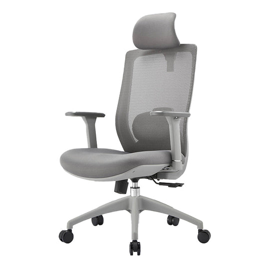 Ergonomic Adjustable Executive Office Chair Breathable AirGrid with Headrest Chair 1 Piece Nylon