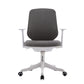 Contemporary Mid-Back Office Chair Gray Conference Fabric Swivel Chair With Arms 1 Piece Clearhalo 'furn' 'furn_office_chair' 'Furniture' 'Office Chairs' 'Office Furniture' 'office_chair' 6121230
