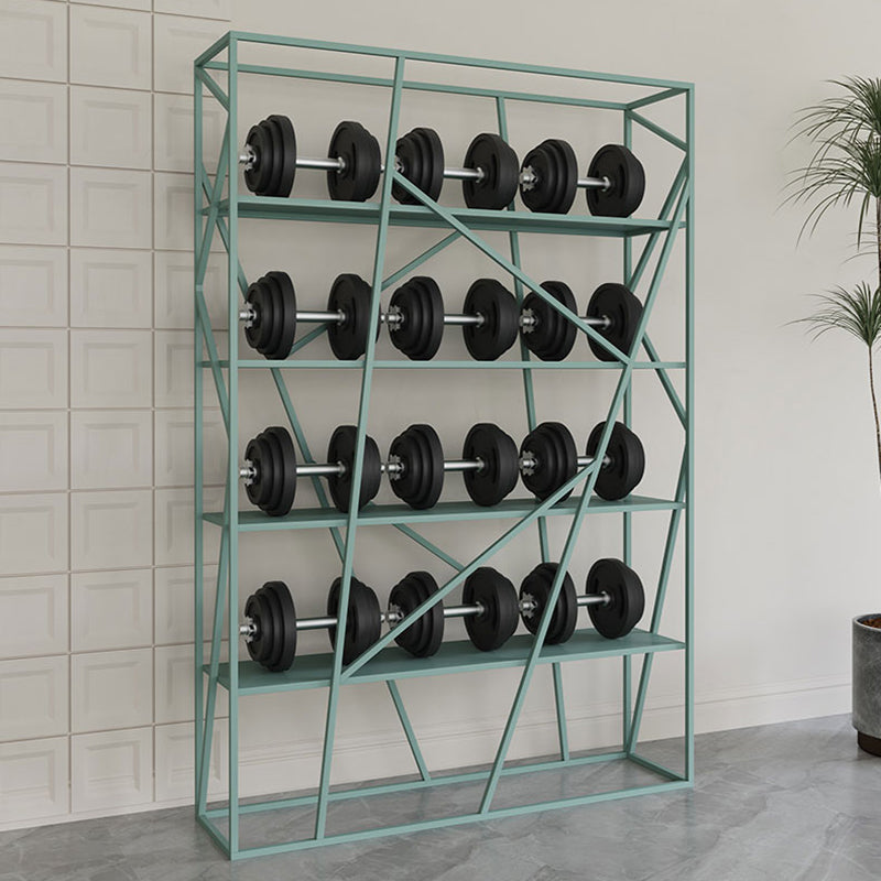 Metal Ladder Shelf Bookcase Modern Vertical Open Back Book Shelf 39.4"L x 11.8"W x 70.9"H Green Clearhalo 'Bookcases' 'furn' 'furn_bookcases' 'Furniture' 'Office Furniture' 6121351