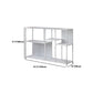 Contemporary Book Shelf Metal Open Back Shelf Bookcase for Study Room