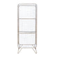 Metal Ladder Shelf Bookcase Glam Vertical Closed Back Book Shelf Clearhalo 'Bookcases' 'furn' 'furn_bookcases' 'Furniture' 'Office Furniture' 6121521