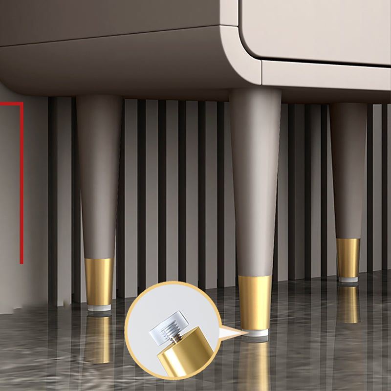 Solid Wood Bookshelf Modern Standard Bookshelf 10.5" W with Drawers