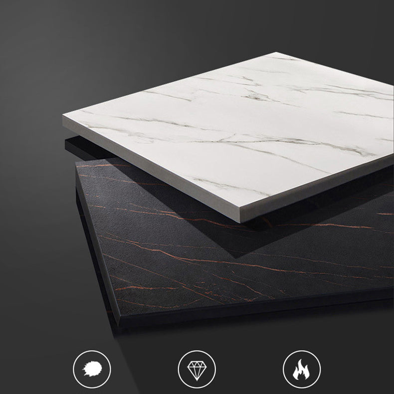 Ensemble de table rectangle de style contemporain 1/2/5 pièces Pièces Ensemble de restauration pour la cuisine