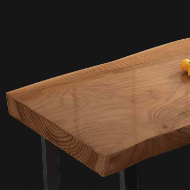 Industrial Massivholz Esstisch Set 1/3/5 Stück Essset für den Heimgebrauch