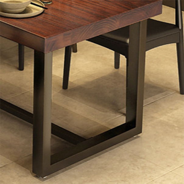 Industrielles Holz Rechtecktisch Set 1/2/5 Stück Essset für Küche