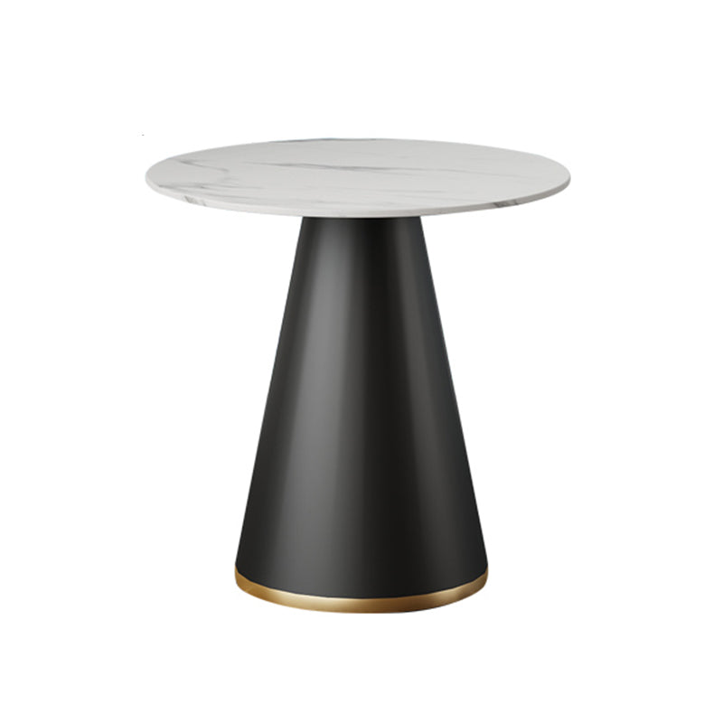 Moderne stijl gesinterde stenen dinerset rond 1/3/5 stukken eetgelegenheid set voor thuisgebruik