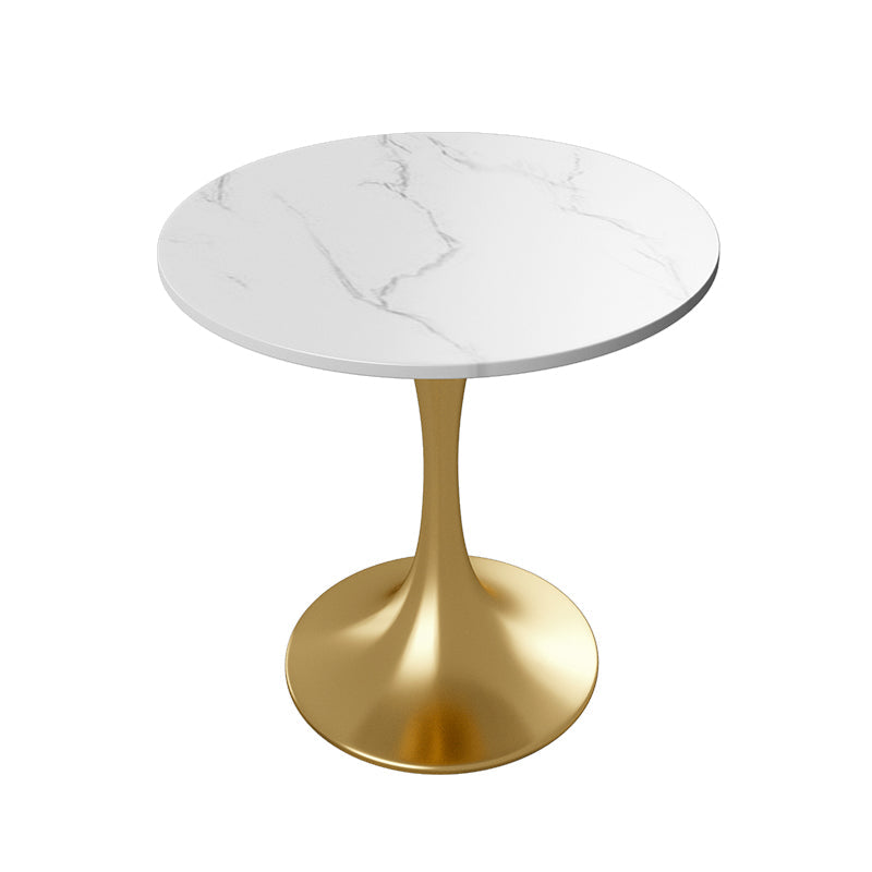 1/5ピースダイニングセットモダンなスタイルフェイクマーブルダイニングテーブルセットセット