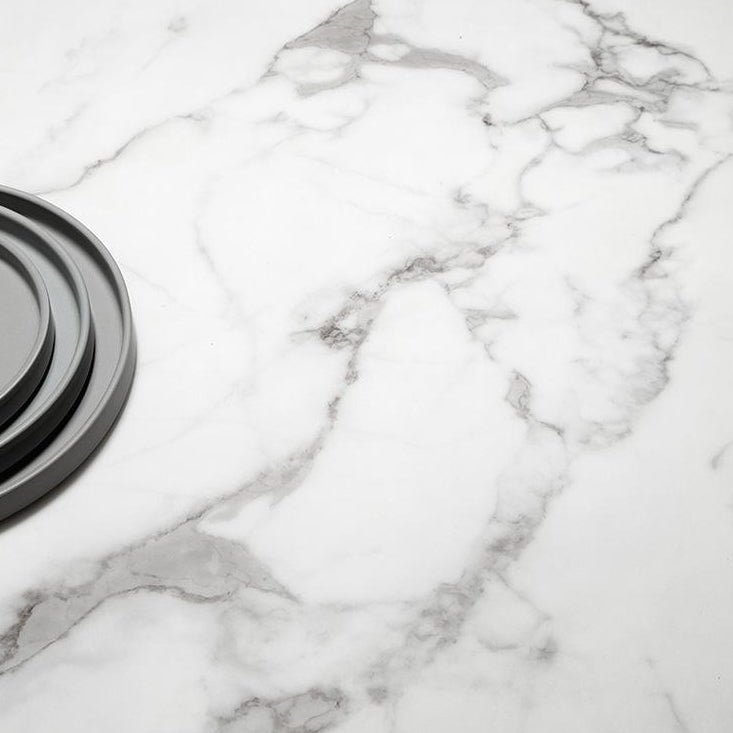 Modern 1/7 Pieces Dining Set Rectangle Stone Dining Table for Dining Room Kitchen