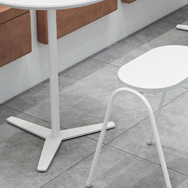 Nordic 1/2 Pieces Dining Set Round Wood Dining Table for Milk Tea Shop