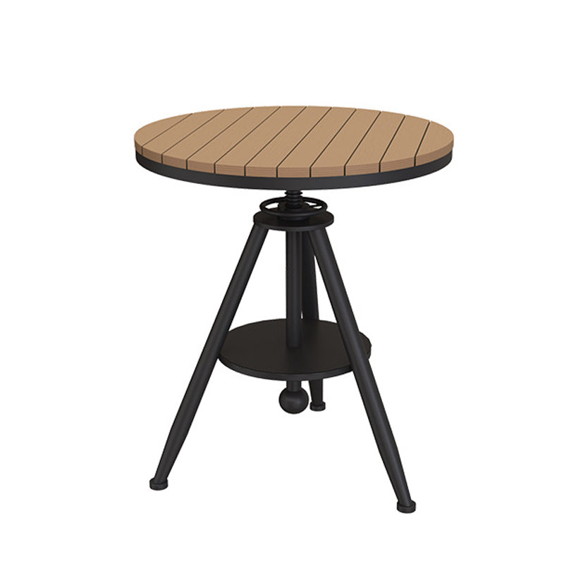 Nordic 1/2/3 Stücke Essgüter rund Plastikholz Esstisch für Balkon