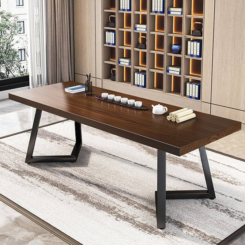 Industriële stijl rechthoekige tafel ingesteld 1/2/6/7 stukken eetgelegenheden voor keuken