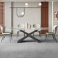 Juego de mesa rectangular contemporáneo, juego de comedor de 1/2/4/5/6/7 piezas para uso doméstico