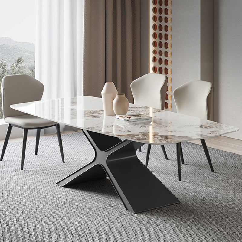 Juego de mesa rectangular contemporáneo, juego de comedor de 1/2/4/5/6/7 piezas para uso doméstico