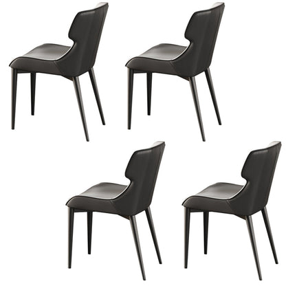 Contemporary Rectangle Table Set 1/4/5/7 Pieces Dining Set for Kitchen