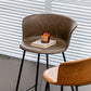 Indoor Leather Bar & Counter Stool Industrial Footrest Low Back Bucket Counter Chair Clearhalo 'Bar Furniture' 'Bar Stools' 'bar_stools' 'furn' 'furn_bar_stools' 'Furniture' 'Kitchen & Dining Furniture' 6122421