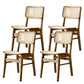 Contemporary Counter Barstools Full Back Armless Stool for Indoor