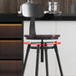 Industrial Adjustable Counter Chair Metal Round Indoor Dining Stool with Swivel