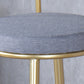 Contemporary  Armless Backrest Counter Stool Iron Kitchen Bar Stool for Home
