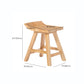 Indoor Modern Footrest Bar Stool Solid Wood Bar & Counter Stool in Natural Clearhalo 'Bar Furniture' 'Bar Stools' 'bar_stools' 'furn' 'furn_bar_stools' 'Furniture' 'Kitchen & Dining Furniture' 6123998