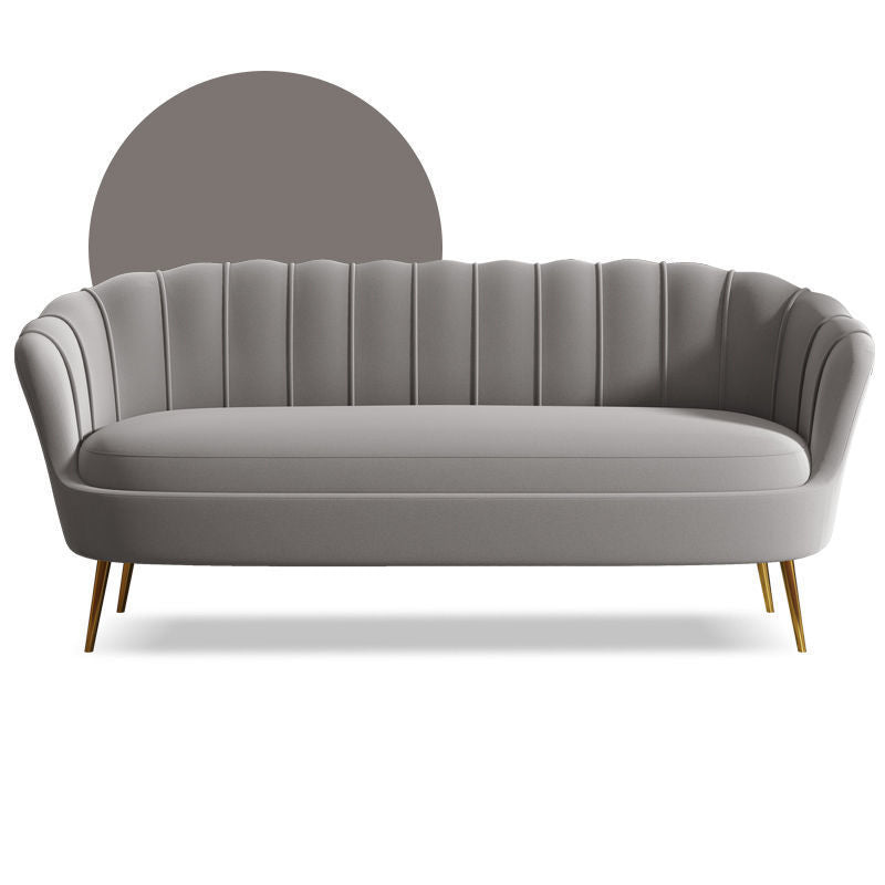 Divano standard contemporaneo 2/3 posti inclinati braccio stretto posti a sedere