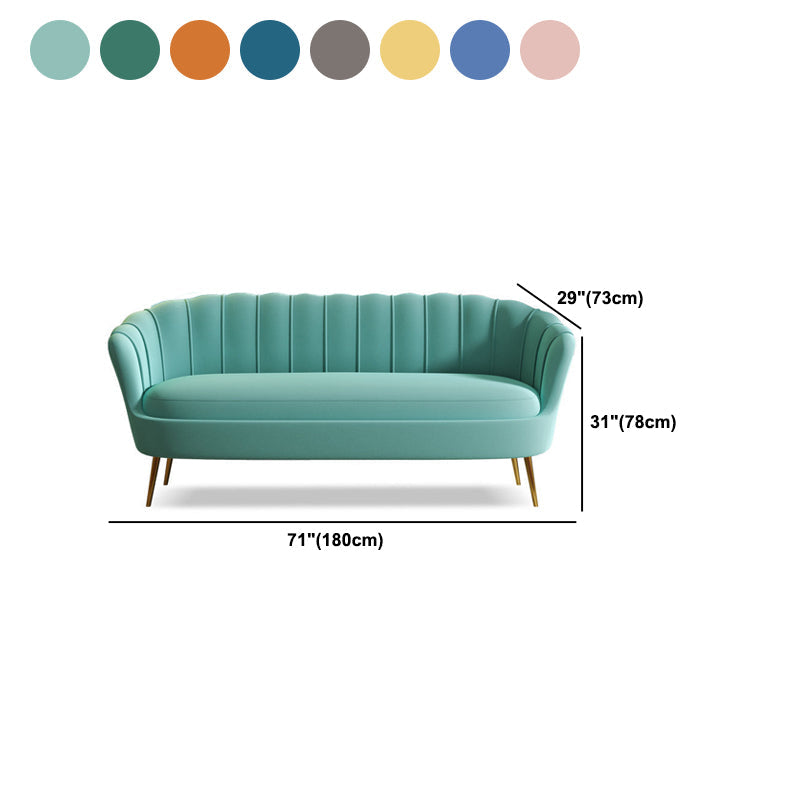 Divano standard contemporaneo 2/3 posti inclinati braccio stretto posti a sedere