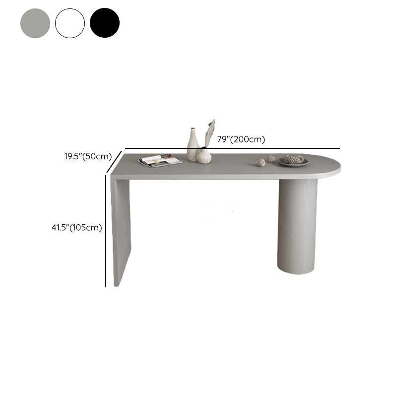 Mesa de bar de madera interior Mesa de altura de barra de pedestal doble industrial
