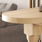 Trestle Base Bar Table Contemporary Solid Wood Bar Dining Table with Wine Rack Clearhalo 'Bar Furniture' 'Bar Tables' 'bar_tables' 'furn' 'furn_bar_tables' 'Furniture' 'Kitchen & Dining Furniture' 6126940