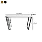 Glam Pub Table Specialty Double Pedestal Bar Table for Indoor and Breakroom