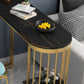 Mesa de pub con pedestal doble Mesa de bar especializada Glam para interior y sala de descanso