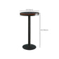 Solid Wood Pub Table Bar Height Industrial Round Bar Table for Indoor Clearhalo 'Bar Furniture' 'Bar Tables' 'bar_tables' 'furn' 'furn_bar_tables' 'Furniture' 'Kitchen & Dining Furniture' 6127152