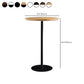Solid Wood Pub Table 41-inch Bar Height Industrial Round Bar Table for Indoor Clearhalo 'Bar Furniture' 'Bar Tables' 'bar_tables' 'furn' 'furn_bar_tables' 'Furniture' 'Kitchen & Dining Furniture' 6127205