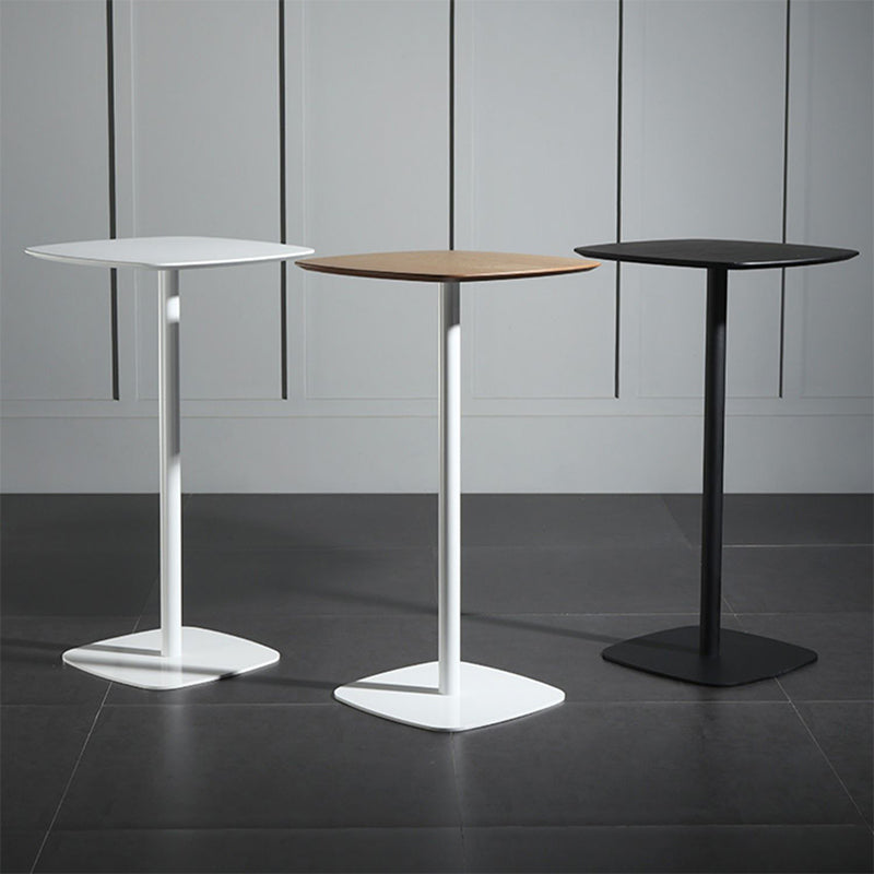 Eigentijdse pubtafel 40,6"H vierkante bartafel voor binnen en kantine