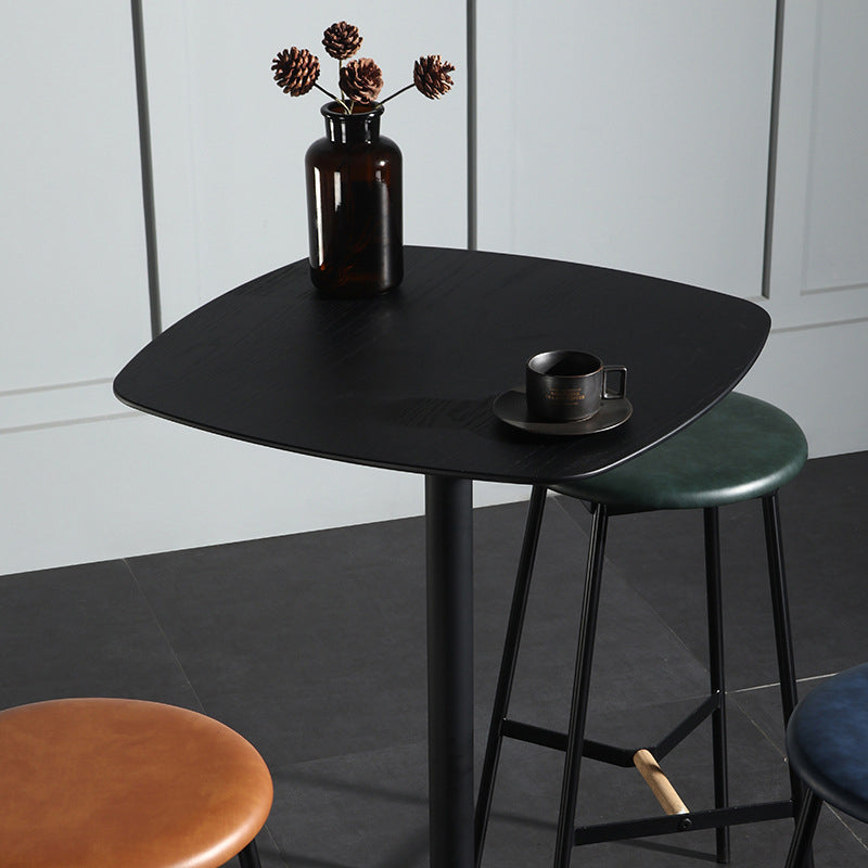 Eigentijdse pubtafel 40,6"H vierkante bartafel voor binnen en kantine