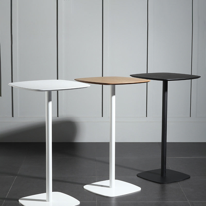 Eigentijdse pubtafel 40,6"H vierkante bartafel voor binnen en kantine