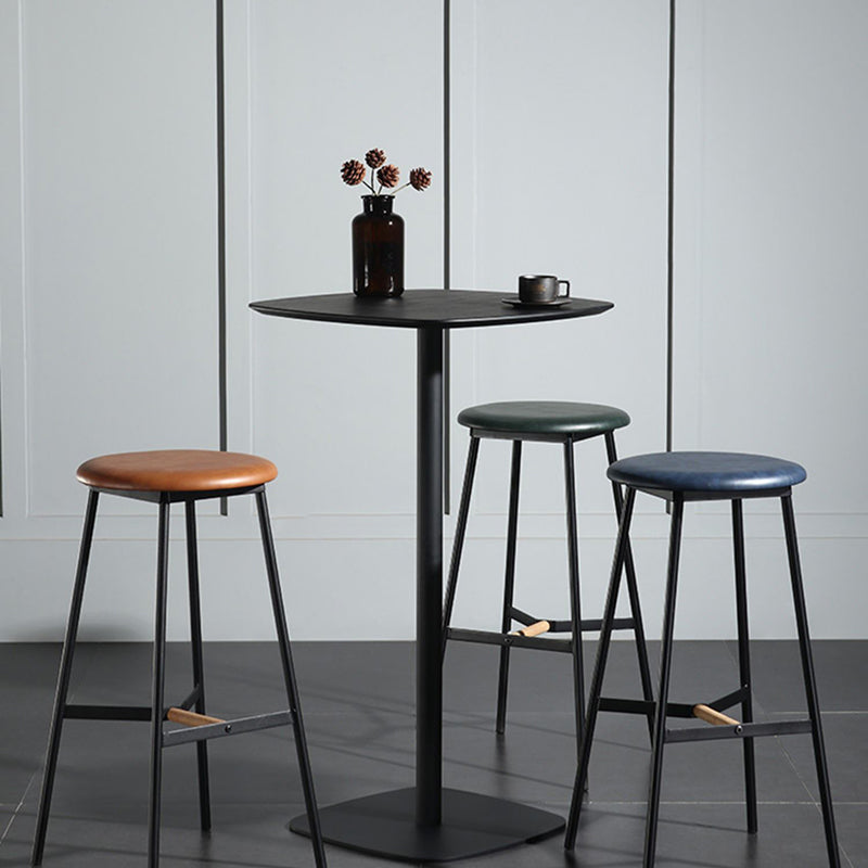 Eigentijdse pubtafel 40,6"H vierkante bartafel voor binnen en kantine